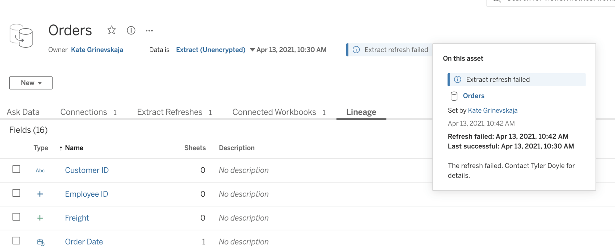 Tableau Cataolog 3