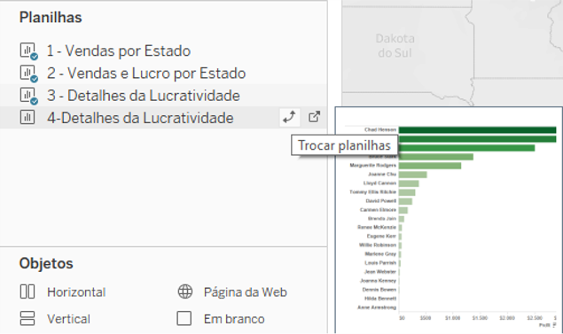 Como esconder filtros e trocar planilhas 07