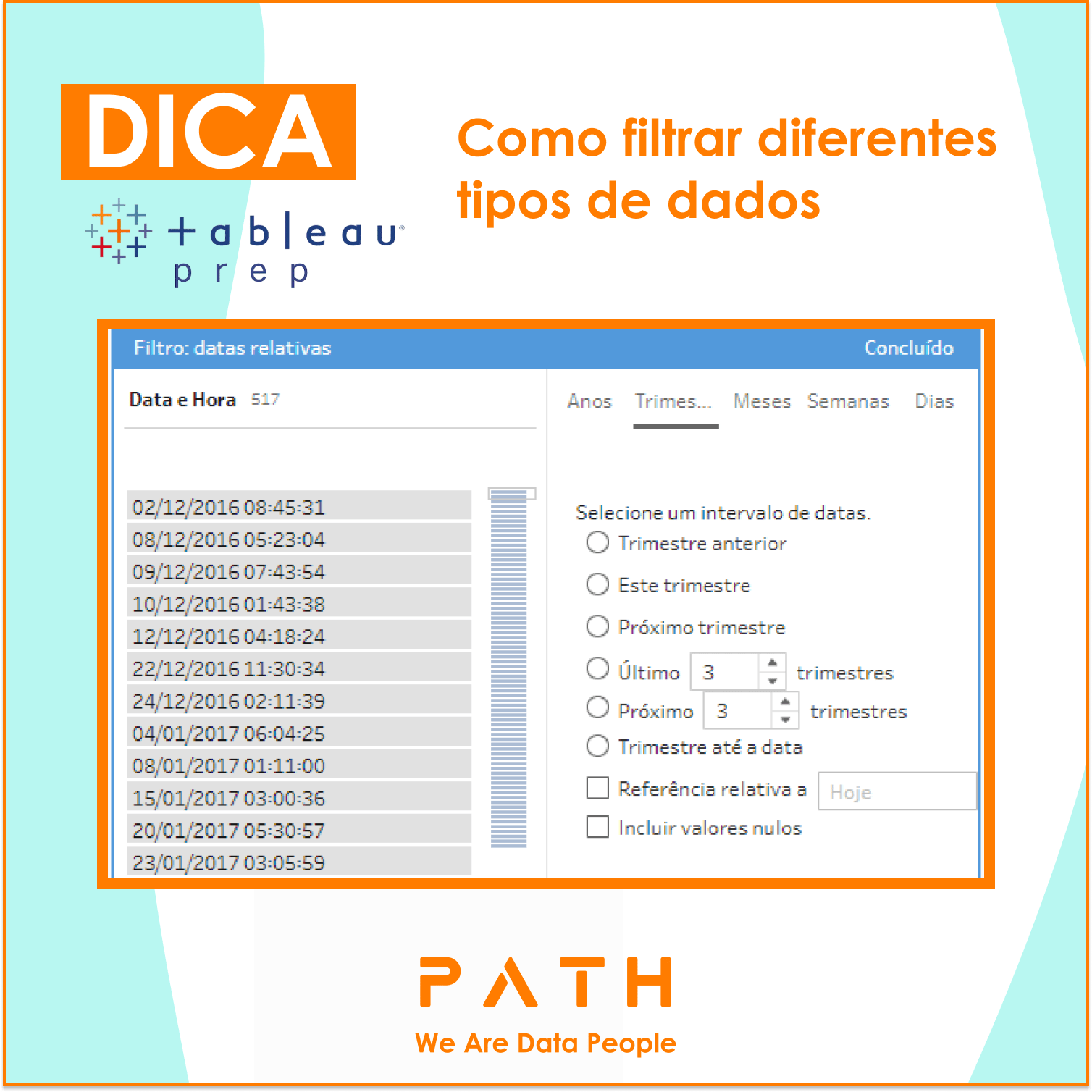 Peça Nova Dica Tableau Prep 10