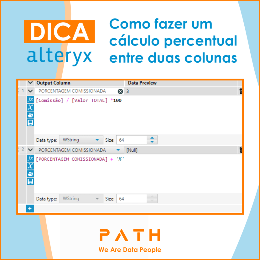 Peça Nova Dica Alteryx 144